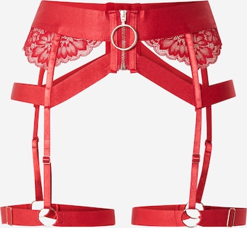 raudona Hunkemöller Prisegamų kojinių laikiklis 'CLEMENTINE': priekis