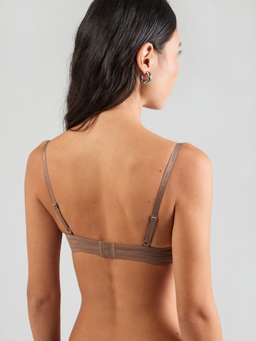 Tommy Hilfiger Underwear Trojúhelníková Podprsenka 'Essential' – béžová