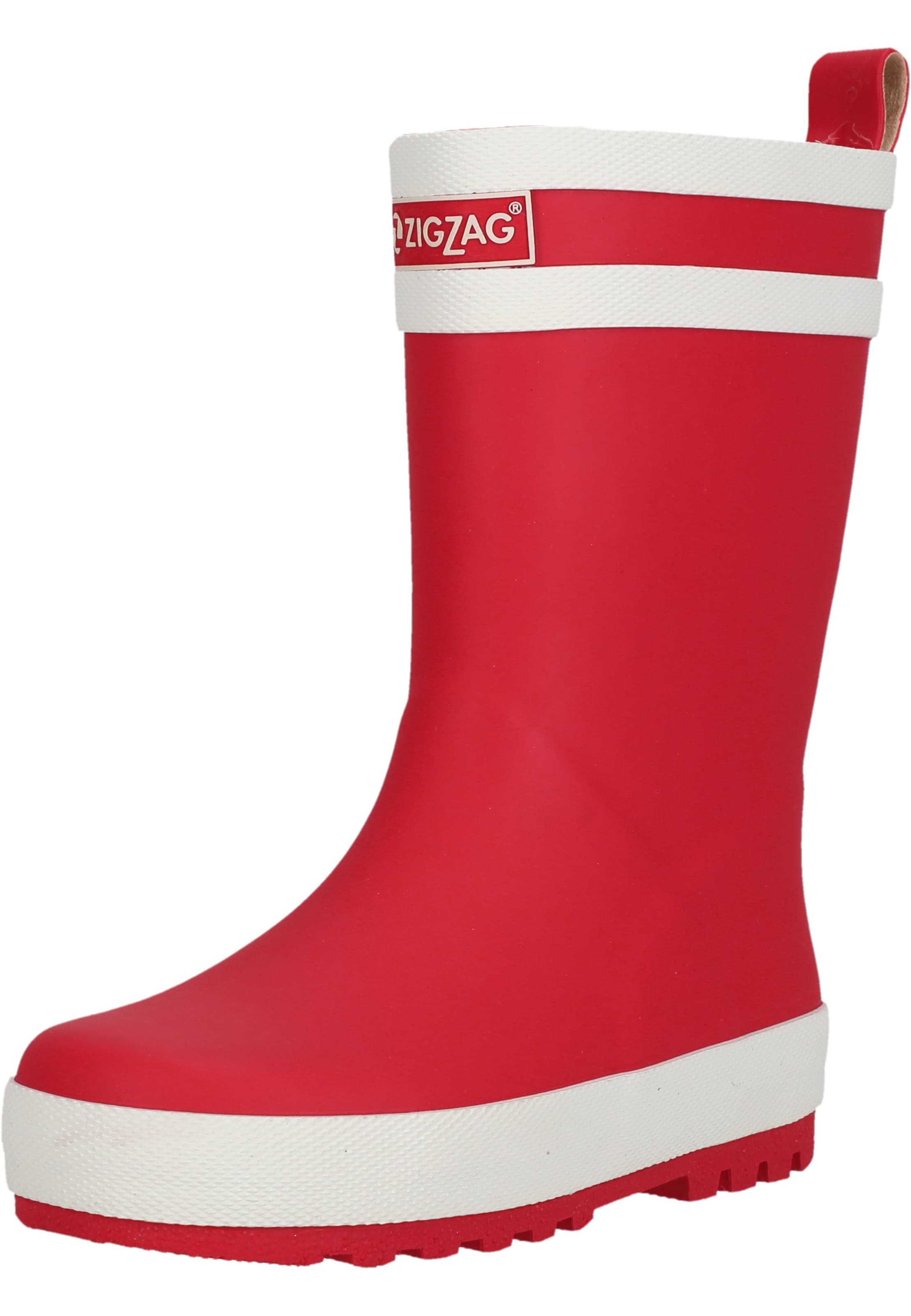 ZigZag Gummistiefel in Rot: Vorderseite