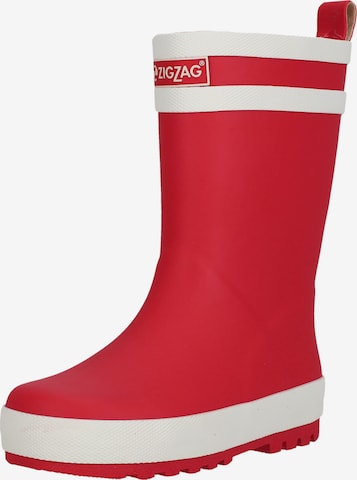 ZigZag Gummistiefel in Rot: Vorderseite