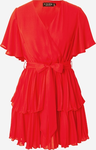In The Style Koktejlové šaty 'JOSSA' – červená: přední strana