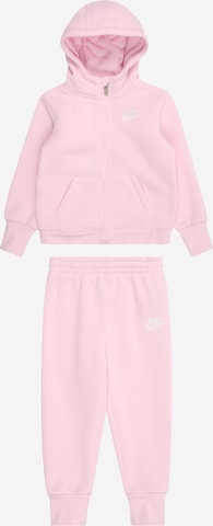 Nike Sportswear Костюм для бега в Ярко-розовый: спереди