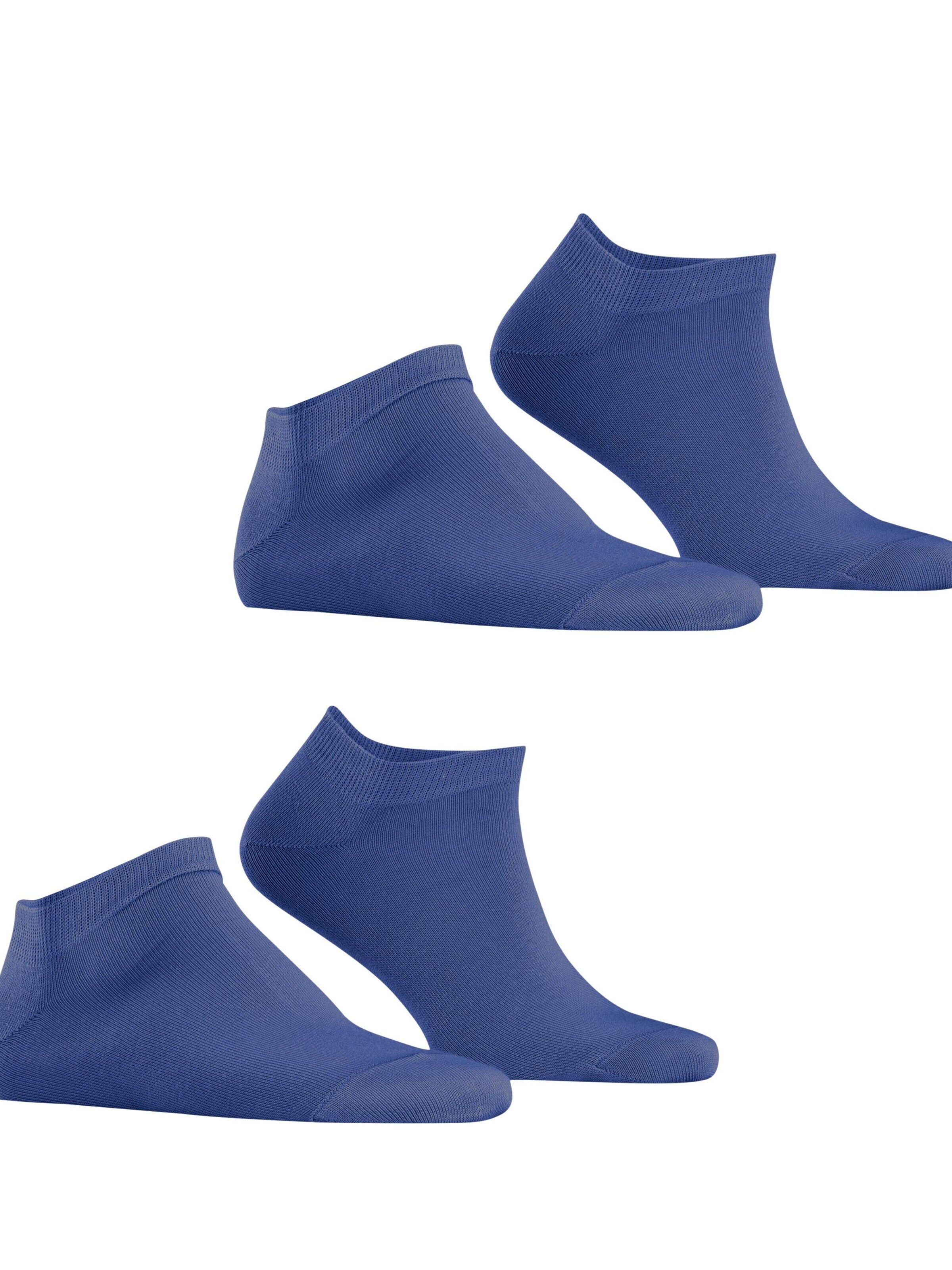 ESPRIT Füßlinge 'Basic Uni 2-Pack'‌‌‌‌‌‌‌‌‌ in Blau: Vorderseite