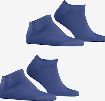 ESPRIT Füßlinge 'Basic Uni 2-Pack' in Blau: Vorderseite
