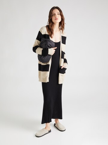 VILA Knit Cardigan 'Ril' in Beige