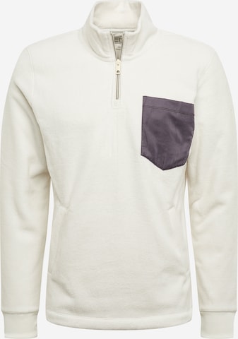 Coupe regular Sweat-shirt ESPRIT en blanc : devant