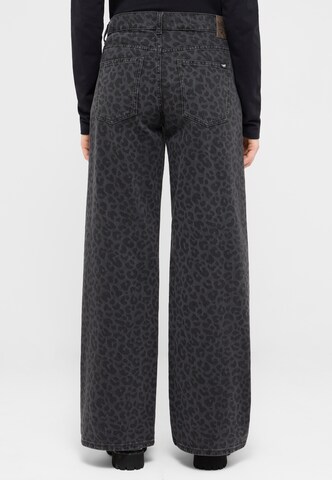 MUSTANG Wide Leg Jeans in Schwarz