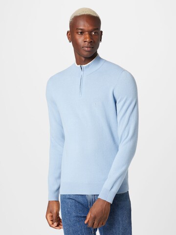 Pull-over 'Barlo' BOSS en bleu : devant