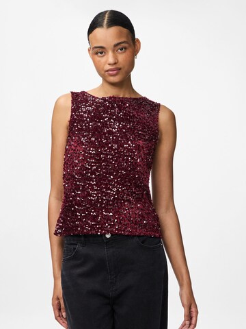 Haut 'PCKAM' PIECES en rouge : devant