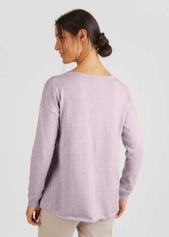 eve in paradise Sweater 'Greta' in Purple