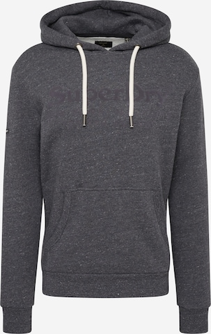 Superdry Sweatshirt 'Venue' in Grijs: voorkant