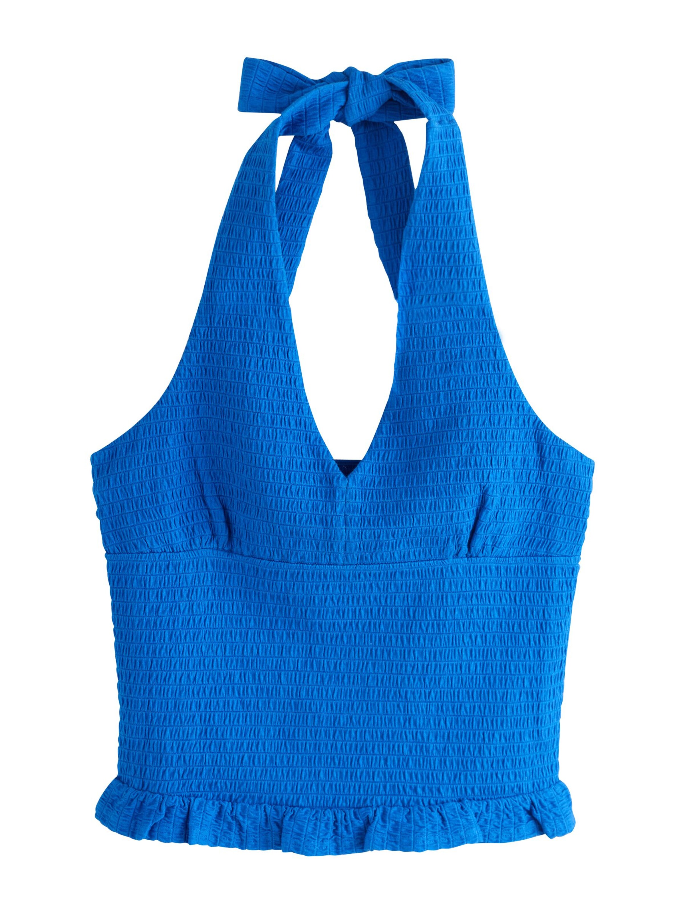 Next Haut en bleu, Vue avec produit