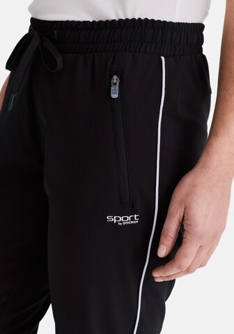 Coupe slim Pantalon 'Stripe' STOOKER WOMEN en noir