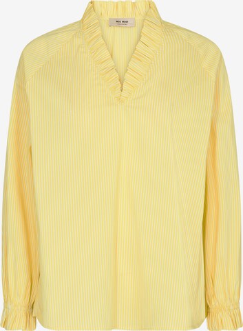 MOS MOSH Blouse in Yellow: front