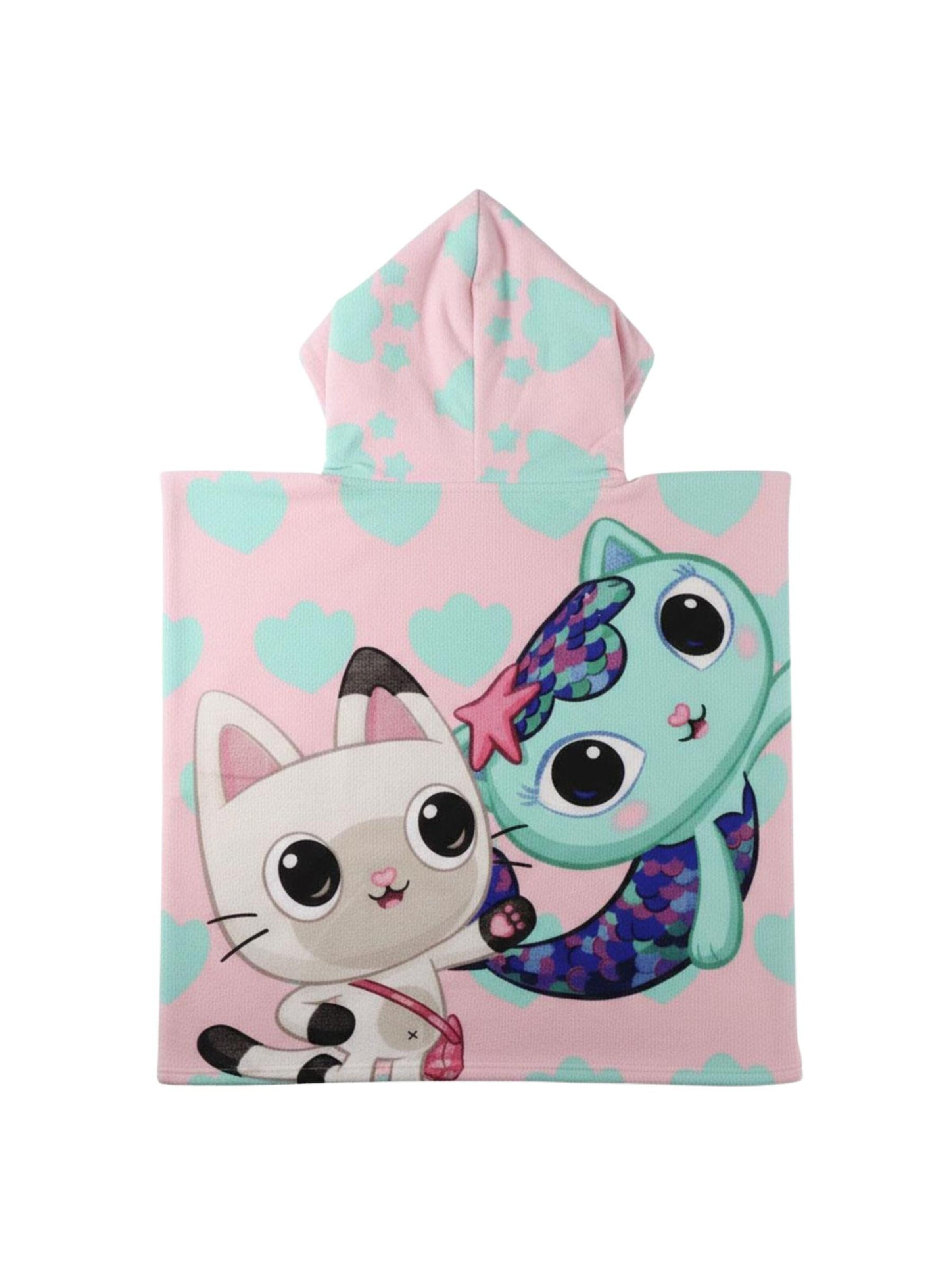 Peignoir 'Gabby’s Dollhouse Polyester-Poncho' DISNEY en mélange de couleurs