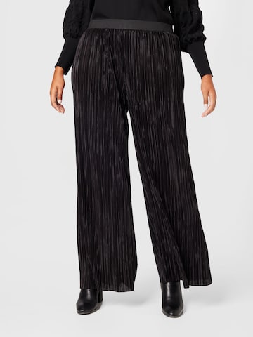 Persona by Marina Rinaldi Regular Trousers 'OBLUNGO' in Black: front