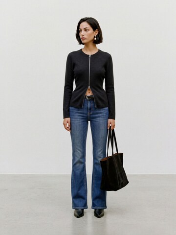 VERO MODA Knit cardigan 'AWJESSICA' in Black