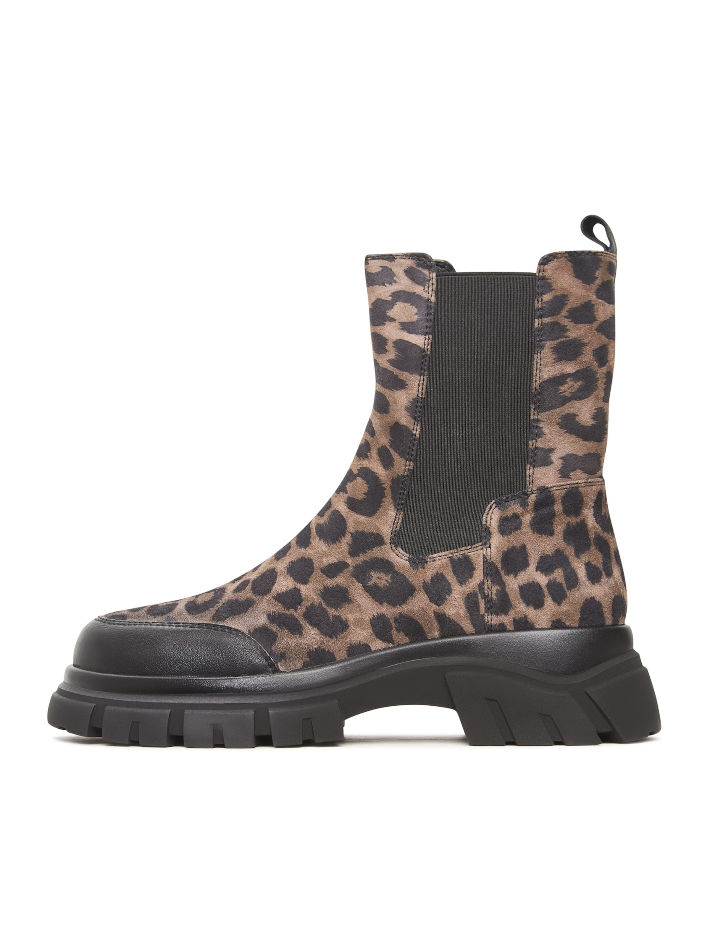 CESARE GASPARI Chelsea boots in Bruin: voorkant