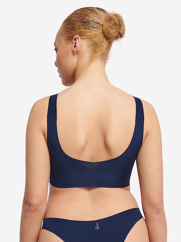 SLOGGI Bustier Bustier ' Blue ZERO Feel 20 ' in Blau