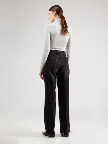 & Other Stories Wide leg Jeans in Black