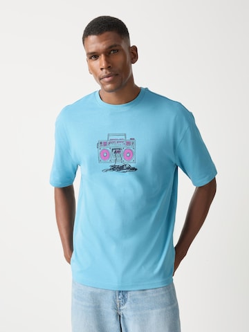 Next - Camiseta en azul