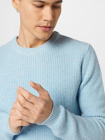 BRUUNS BAZAAR Pullover 'Van Luke' in Blau