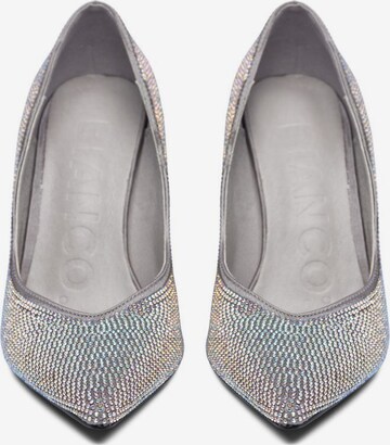 Bianco Pumps 'LUXE' in Silber