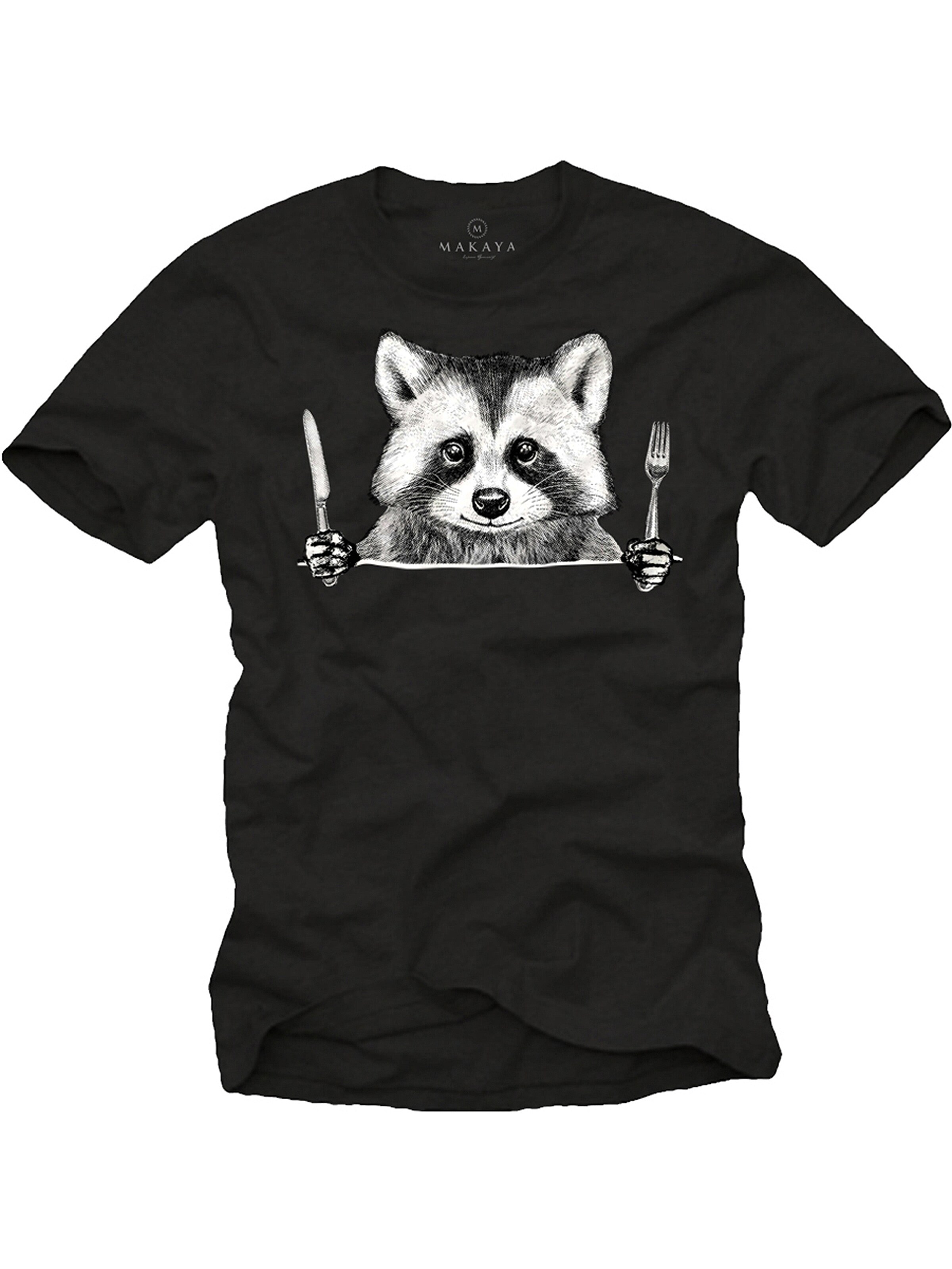 MAKAYA Shirt‌‌‌‌ in Schwarz: Vorderseite