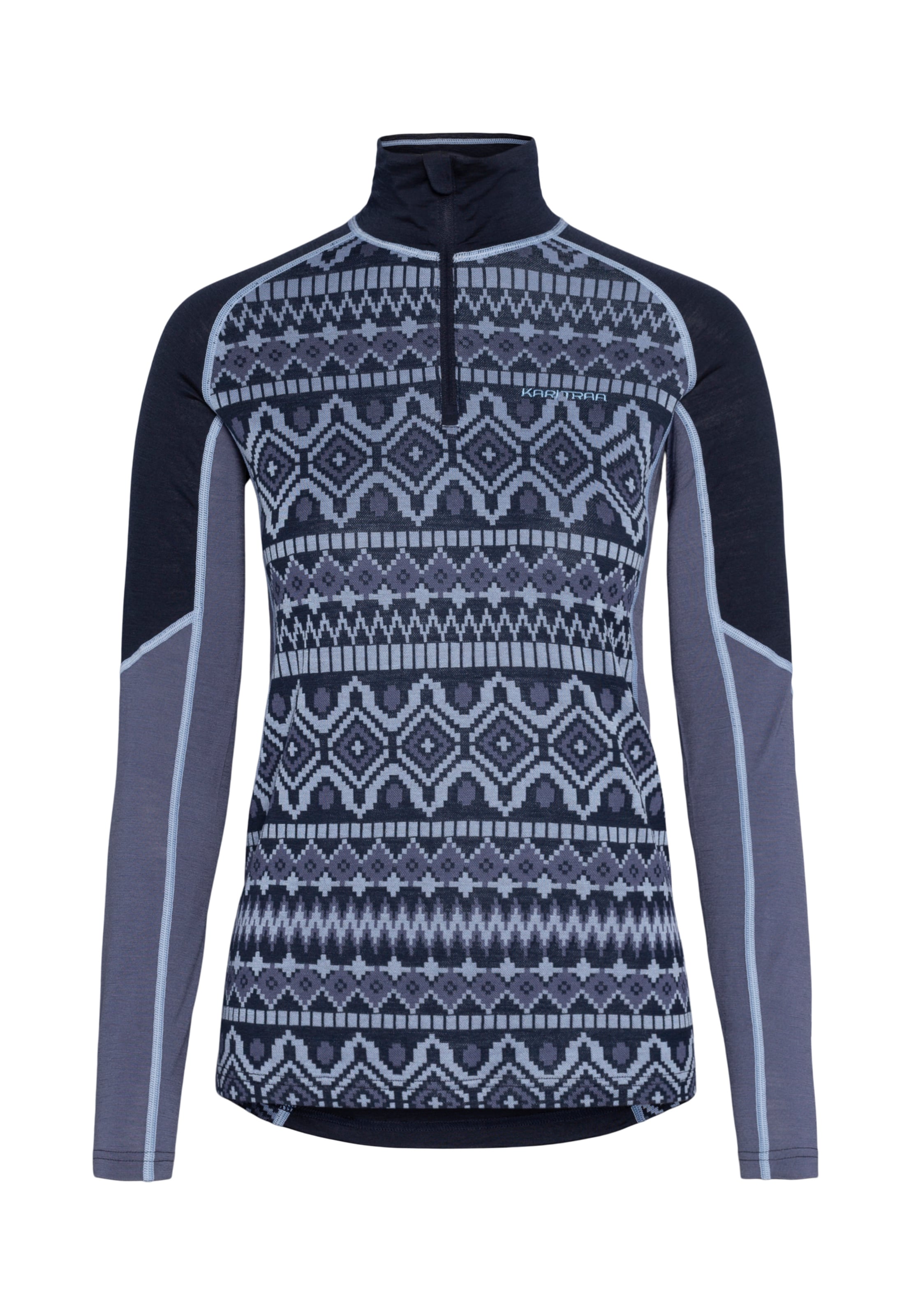 Kari Traa Funktionsshirt 'MALIA' in Blau: Vorderseite