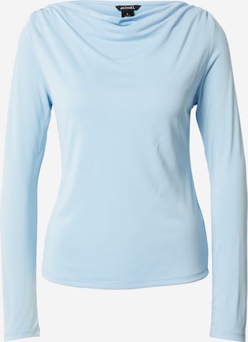 Monki - Camisa em azul: frente