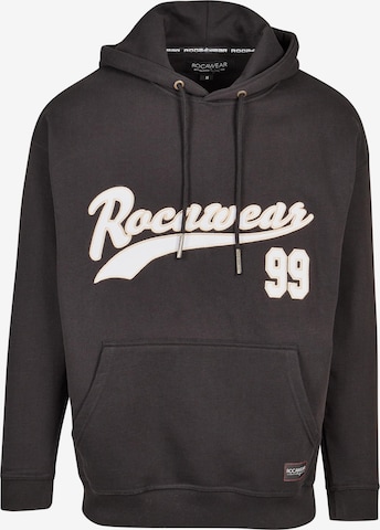 ROCAWEAR Sweatshirt in Schwarz: predná strana