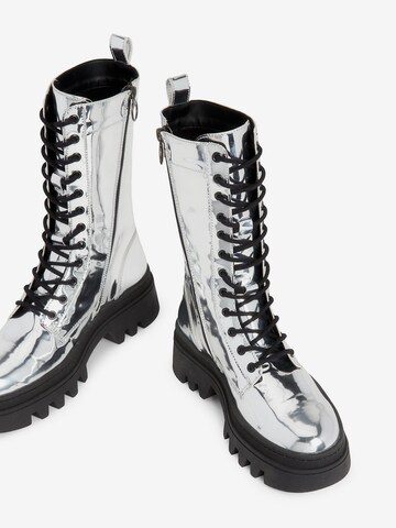 Tommy Jeans Boots in Silver