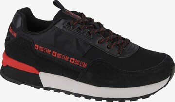 Baskets basses 'Big Star LL17437' BIG STAR en noir : devant