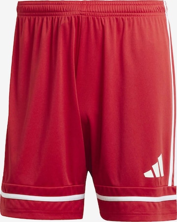 ADIDAS PERFORMANCE Sportshorts 'Squa25 Shom' in Rot: Vorderseite
