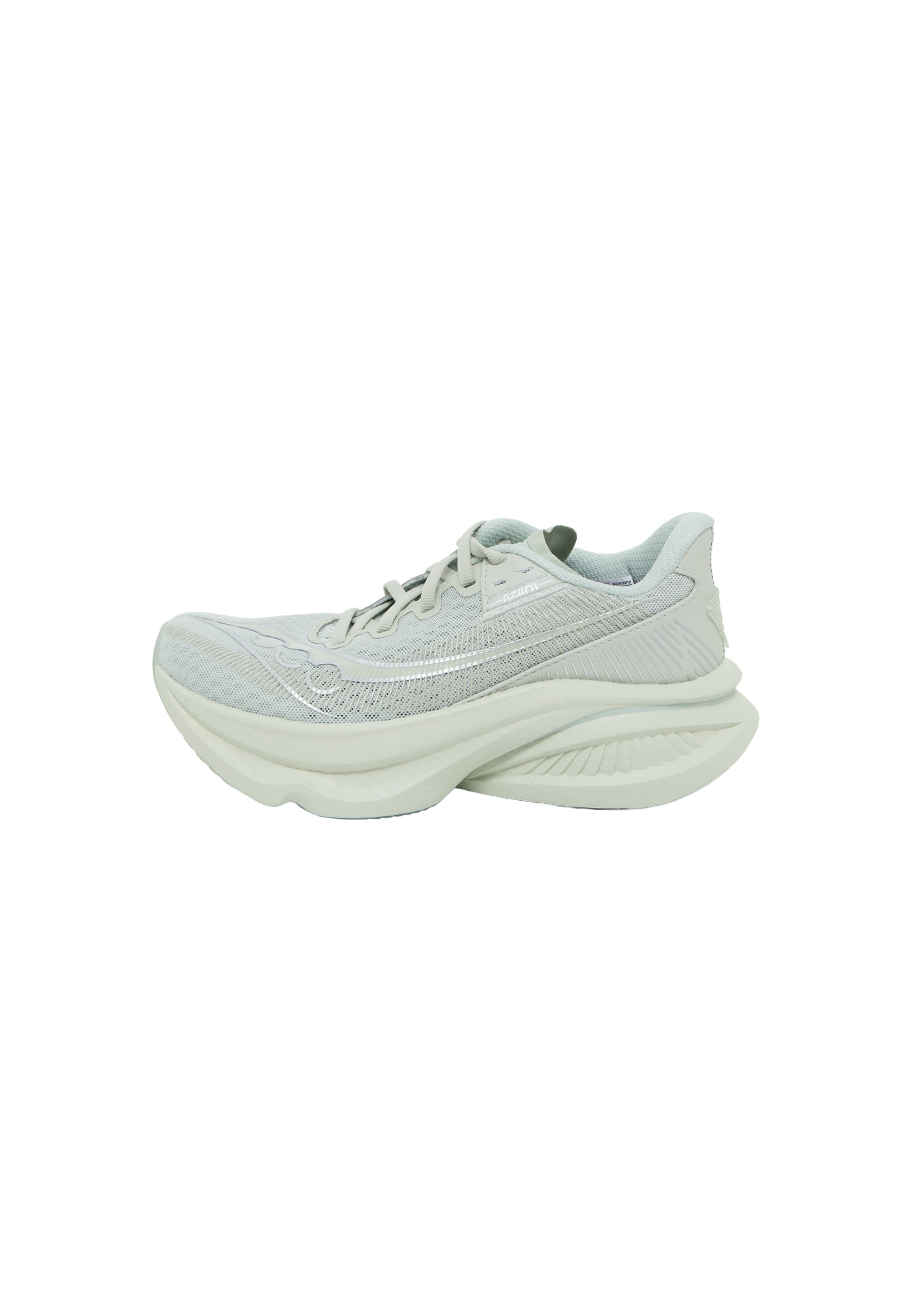 saucony Обувь для бега 'ENDORPHIN AZURA' в размере 36-36,5 в Цвет слоновой кости / Серебристый, Обзор товара