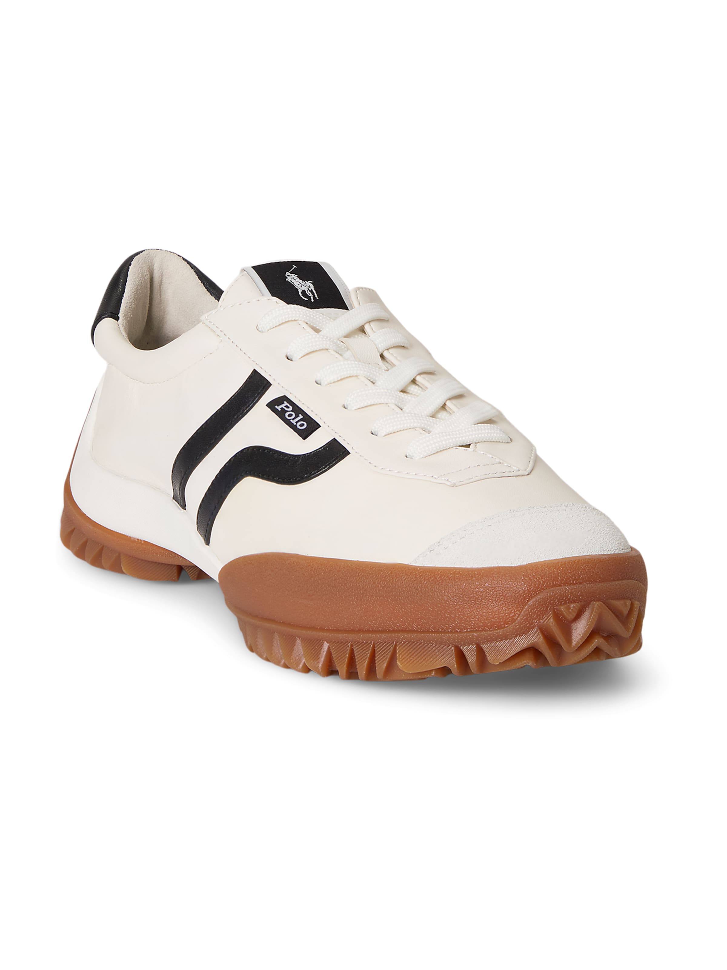 Polo Ralph Lauren Sneakers laag 'TREAD' in Wit: voorkant