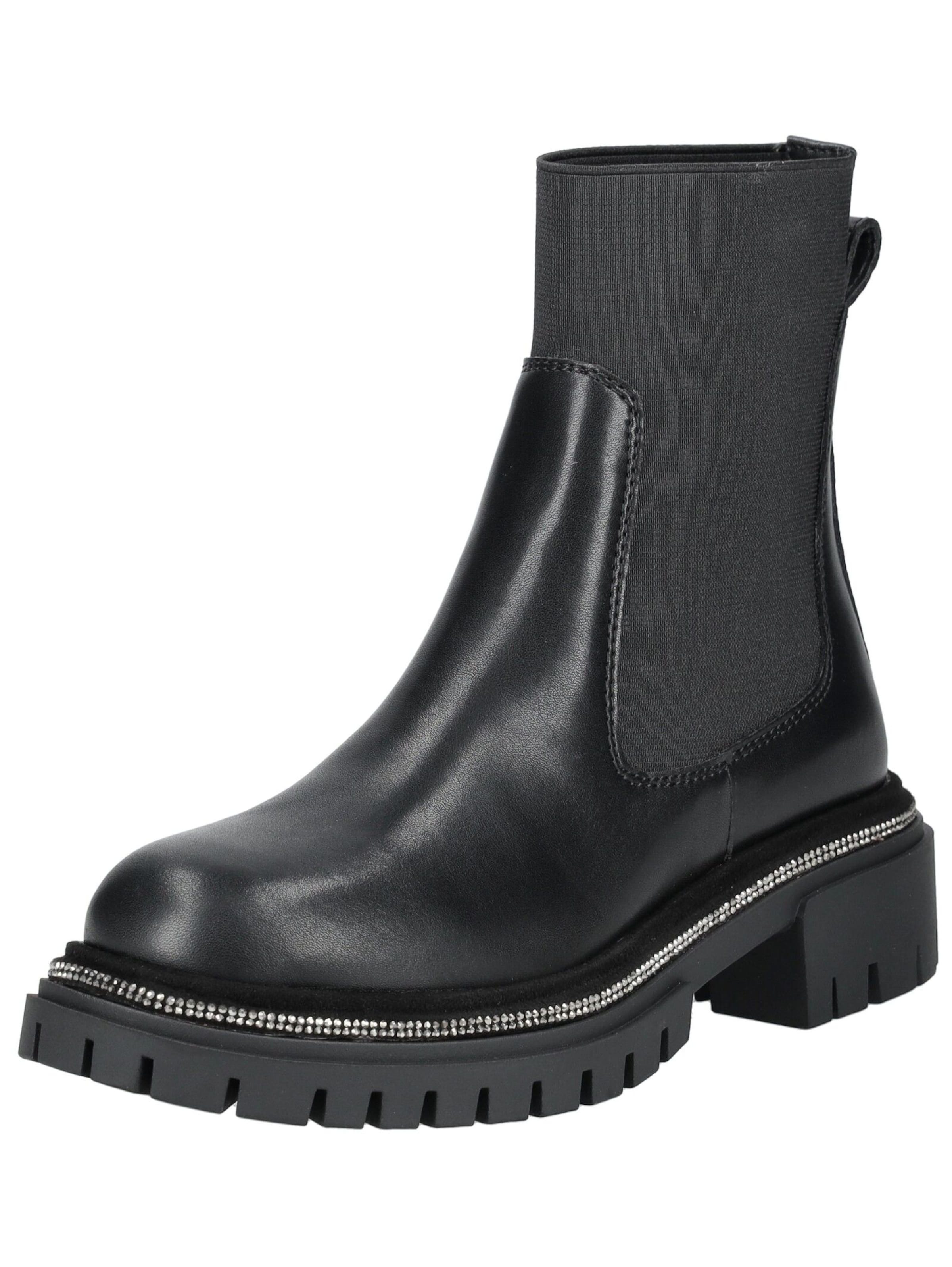 Boots chelsea di STEVE MADDEN in nero: frontale