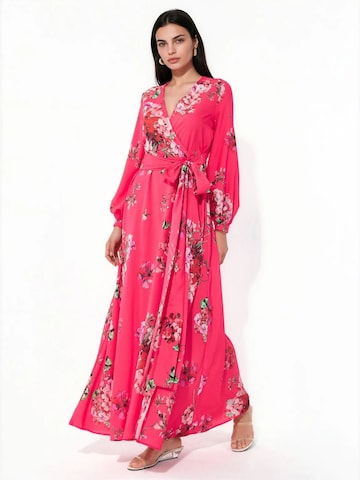 MSN Collection - Vestido em rosa: frente