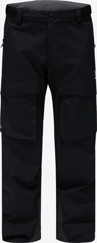 Haglöfs Regular Outdoor Pants 'Elation GTX' in Black: front