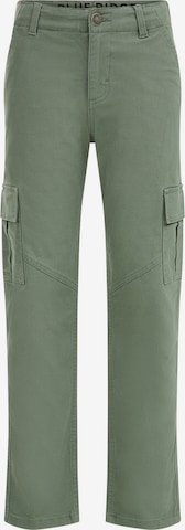 Pantalon WE Fashion en vert : devant