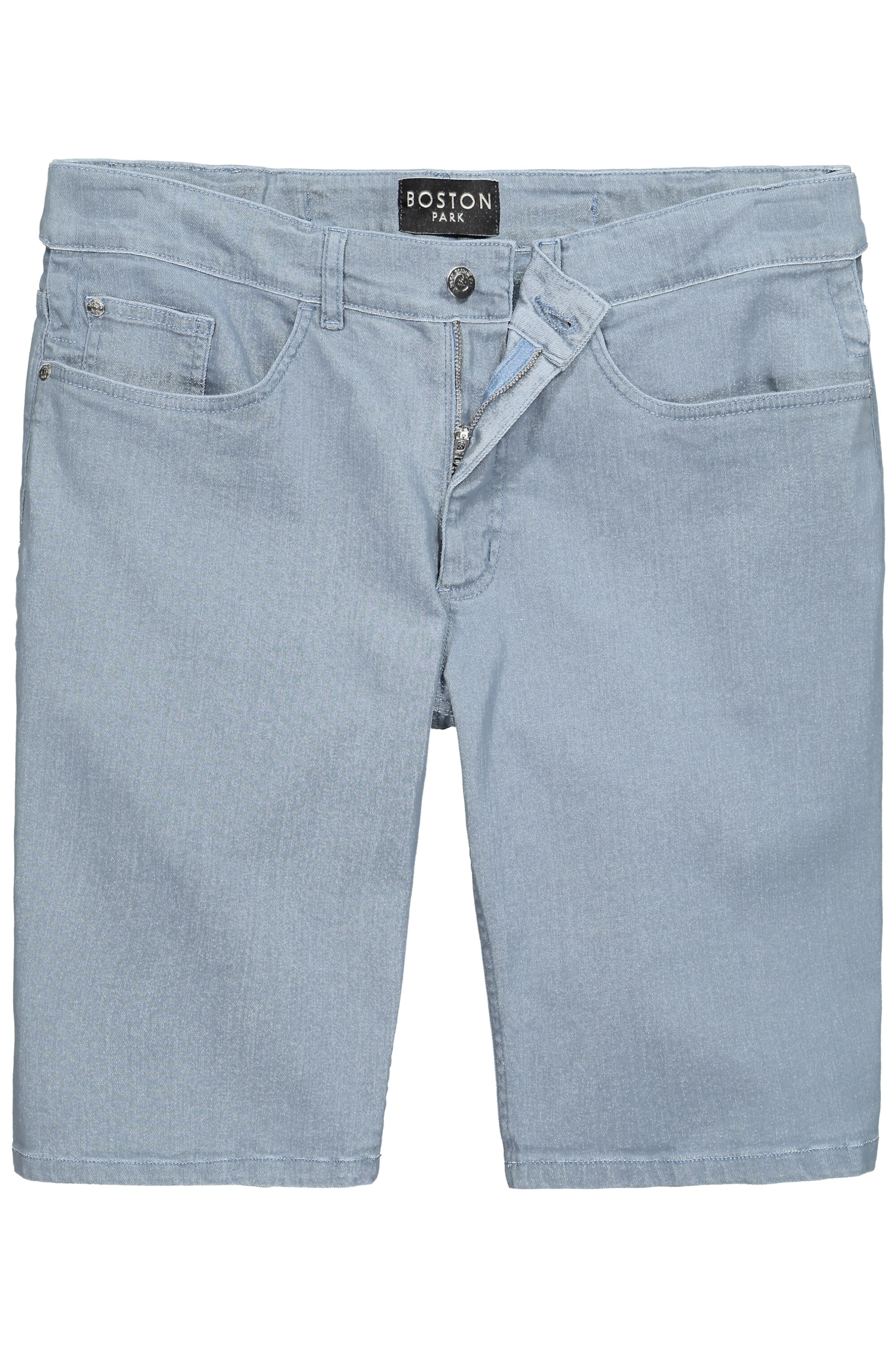 Boston Park Regular Jeans 'Bermuda' in Blue: front
