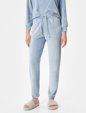 Koton Regular Broek in Blauw: voorkant