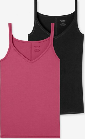 SCHIESSER Undershirt ' Personal Fit ' in Pink: front