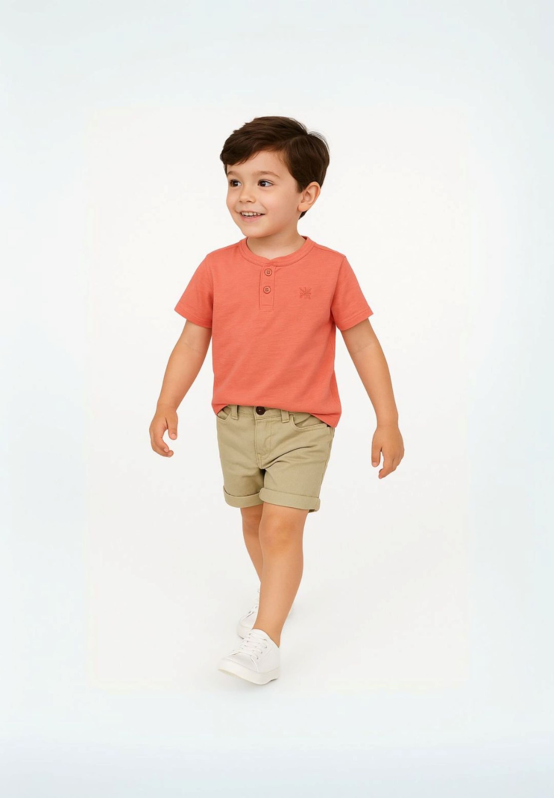 MINOTI regular Bukser i beige: forside