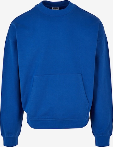 Urban Classics Sweatshirt in Blue: front