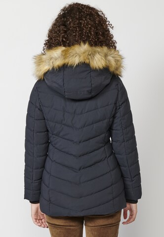 KOROSHI Winterparka in Blauw