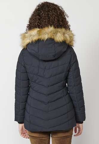 KOROSHI Winterparka in Blauw