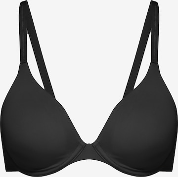 CALIDA T-Shirt BH 'Feminine Air' in Schwarz: predná strana