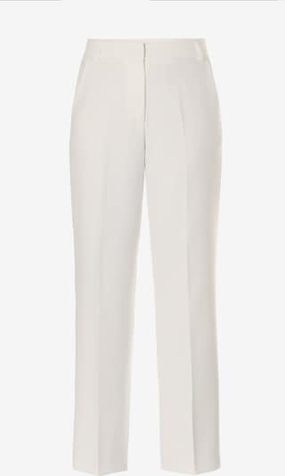 TATUUM Pantalon à plis 'ZARIA' en blanc cassé, Vue avec produit