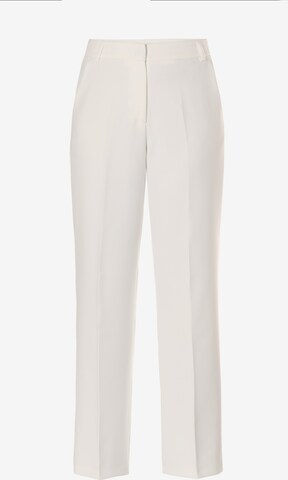 Regular Pantalon à plis 'ZARIA' TATUUM en blanc : devant